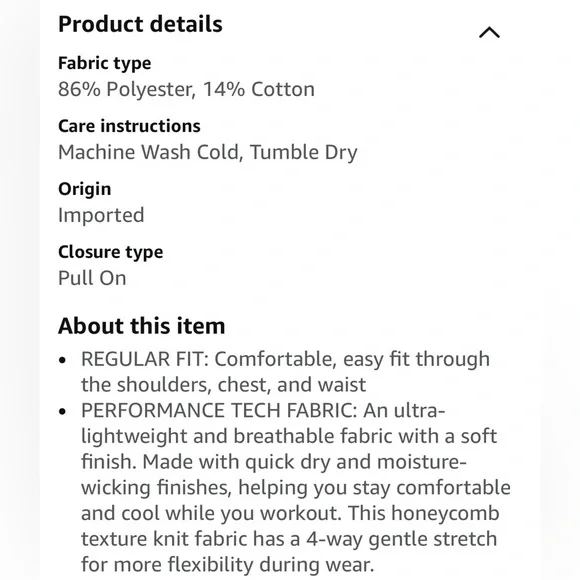 Amazon Essentials Men's Performance Soft Tech Roll Neck Long-Sleeve Shirt- M - Picture 8 of 12